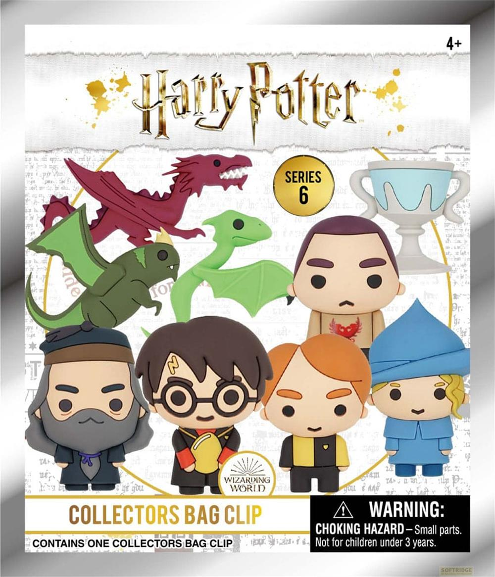 Clips de bolso coleccionables de Harry Potter con Hagrid, Harry y más.