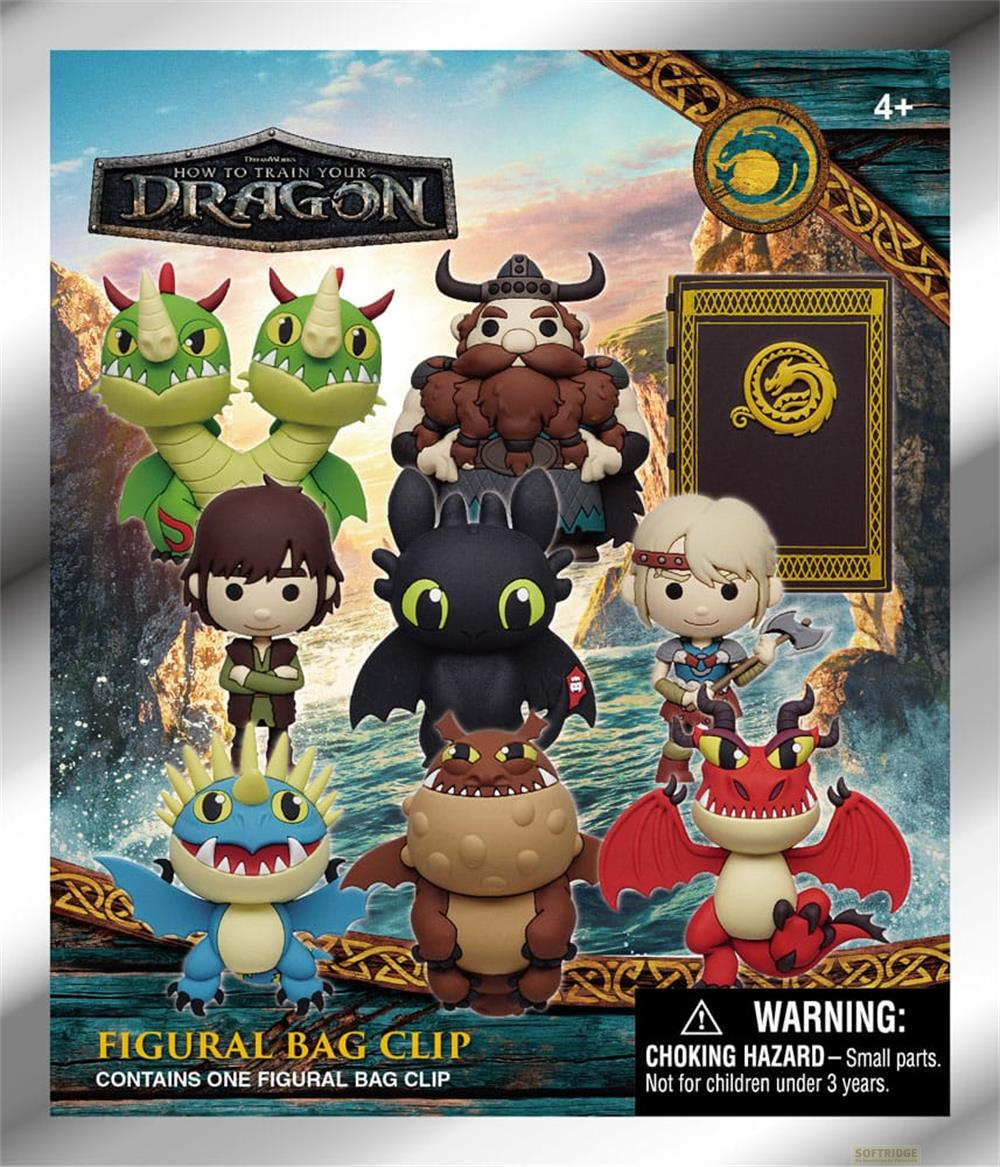 Figuras de Cómo entrenar a tu dragón incluyendo Hipo, Chimuelo y dragones.