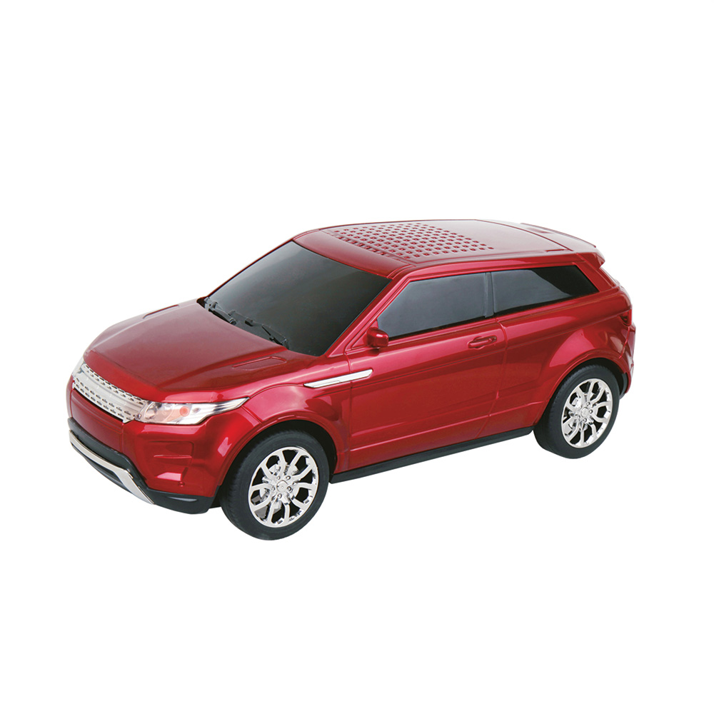 TORIMA D88 Suv Araba Tasarımlı 16W FM USB Selfie Bluetooth Hoparlör Kırmızı