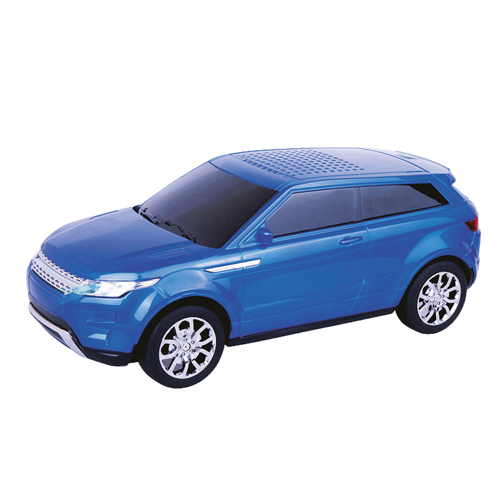 TORIMA D88 Suv Araba Tasarımlı 16W FM USB Selfie Bluetooth Hoparlör Mavi