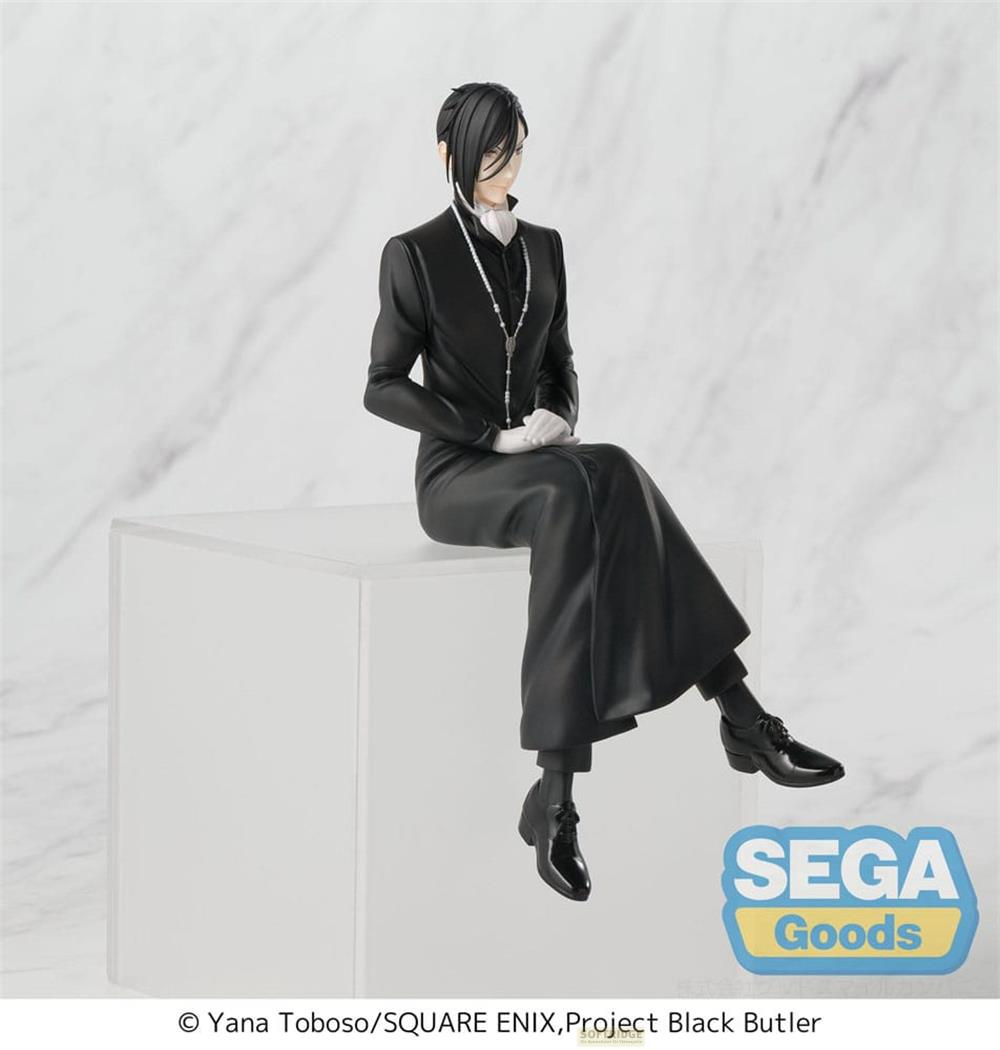 Black Butler: Boarding School Arc PM Perching PVC Statue Sebastian ...