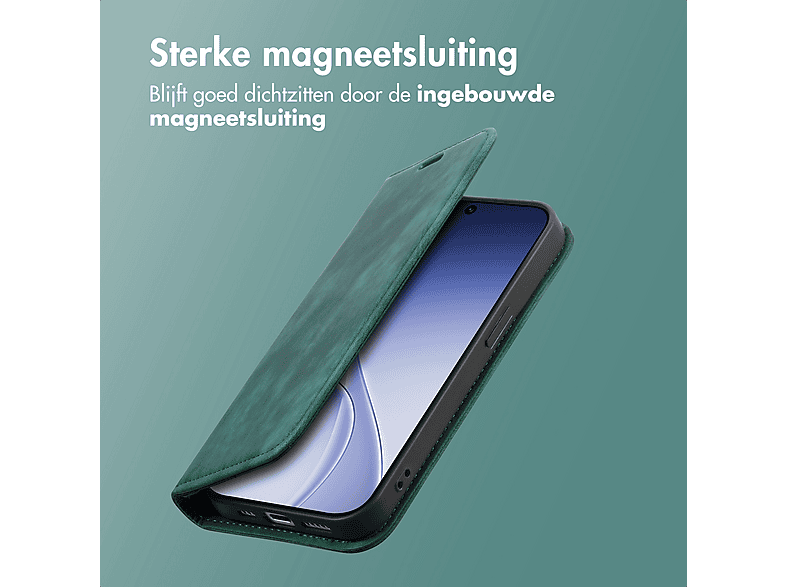 EASSGU Leren telefoonhoesje voor Oppo Reno15 F 5G / Oppo Reno15 FS 5G