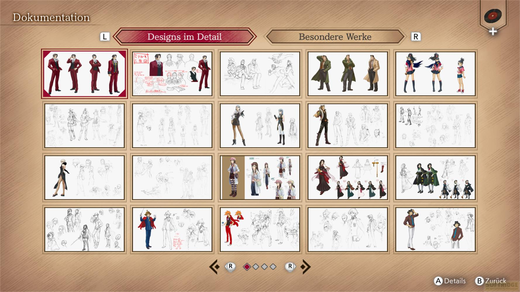 Galerie de créations de personnages : croquis et illustrations.