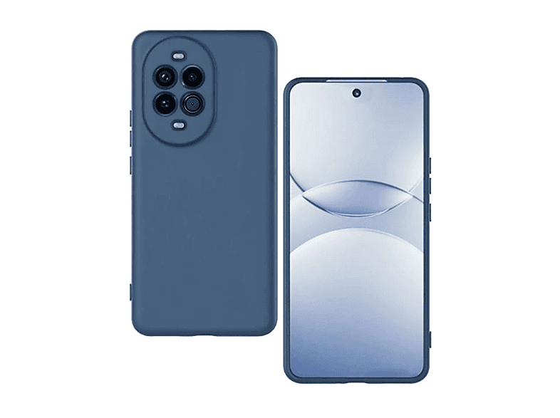GPACK Huawei Nova 14 Uyumlu Lansman Silikon İçi Kadife Telefon Kılıfı Lacivert