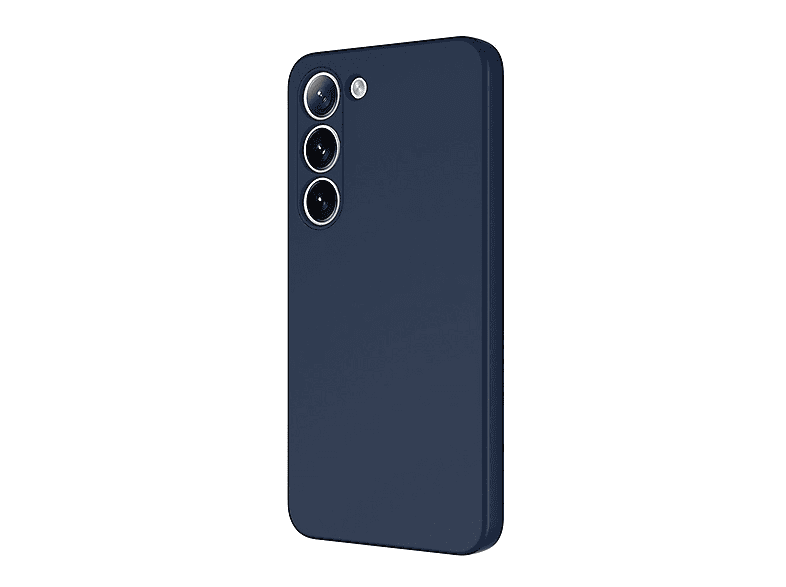 GPACK Tecno Spark 40 Pro Uyumlu Lansman Silikon İçi Kadife Telefon Kılıfı Lacivert
