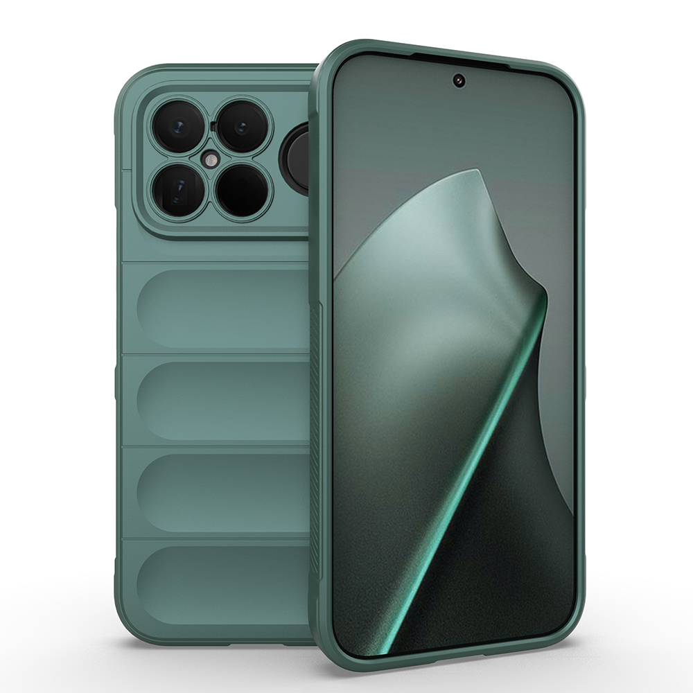GPACK Xiaomi Poco F8 Ultra Uyumlu Etnik Optimum Silikon Telefon Kılıfı Yeşil