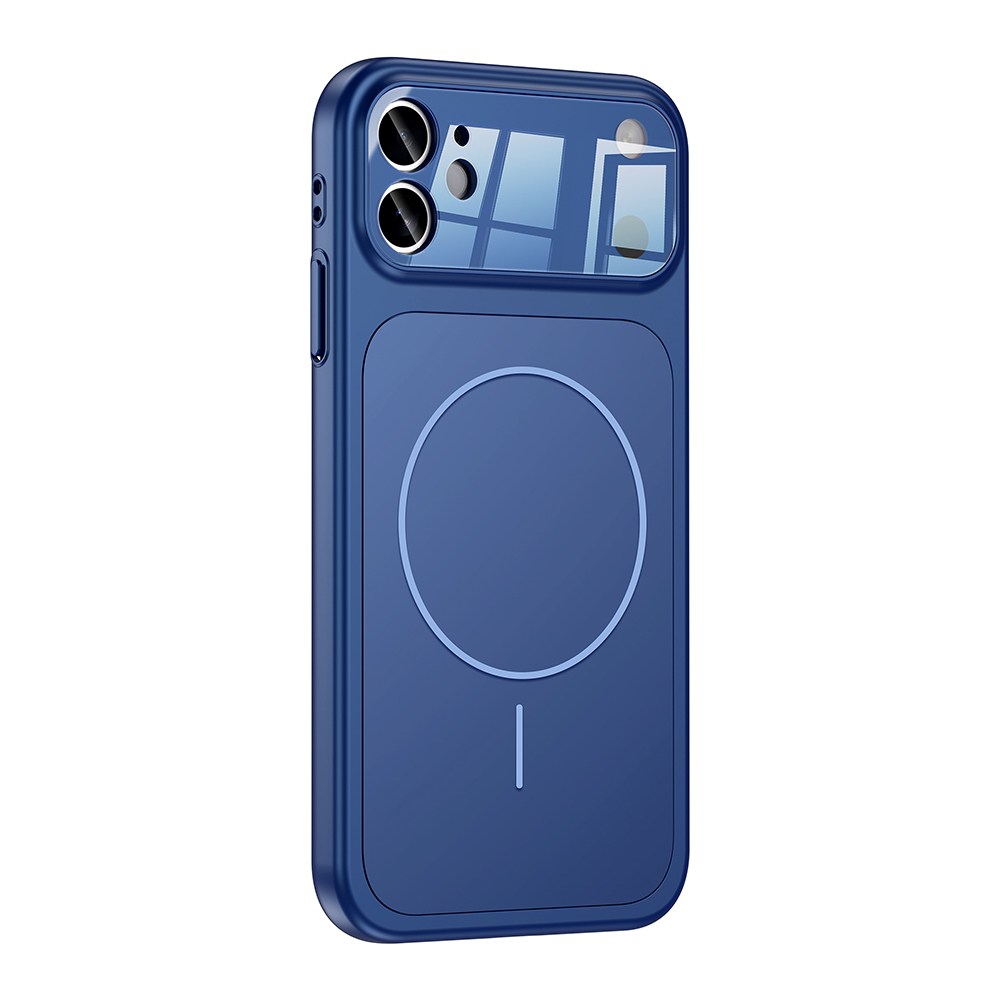 GPACK iPhone 11 Uyumlu Formen M-Safe Şarj Özellikli Kamera Korumalı Telefon Kılıfı Mavi
