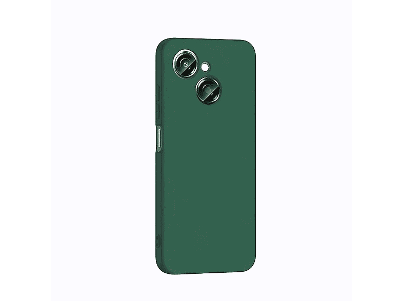 GPACK Tecno Spark 40C Uyumlu Lansman Silikon İçi Kadife Telefon Kılıfı Koyu Yeşil