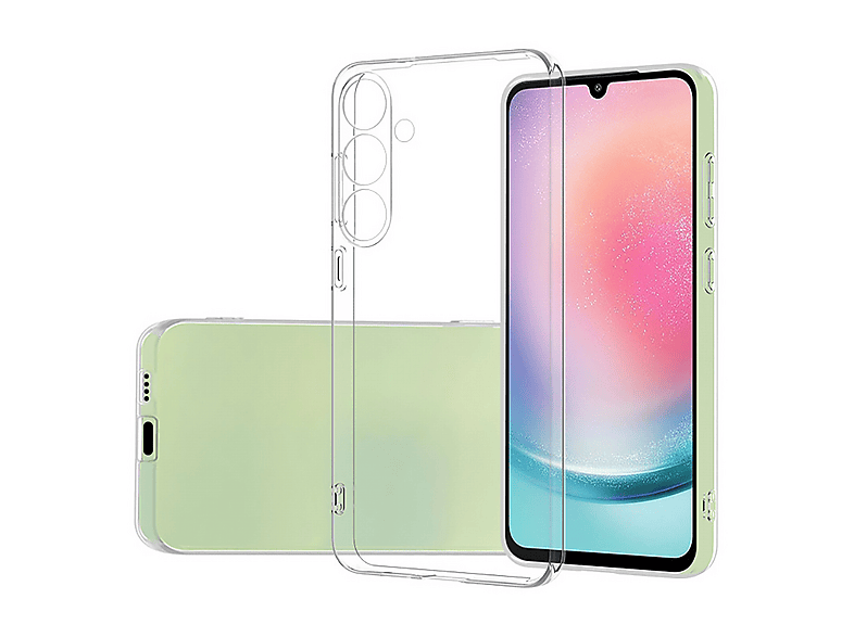 GPACK Samsung Galaxy S26 Uyumlu Süper Silikon Telefon Kılıfı Renksiz