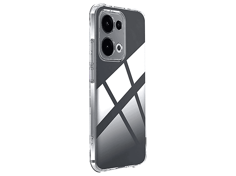 GPACK Oppo A6 Pro 4G Uyumlu Süper Silikon Telefon Kılıfı Renksiz