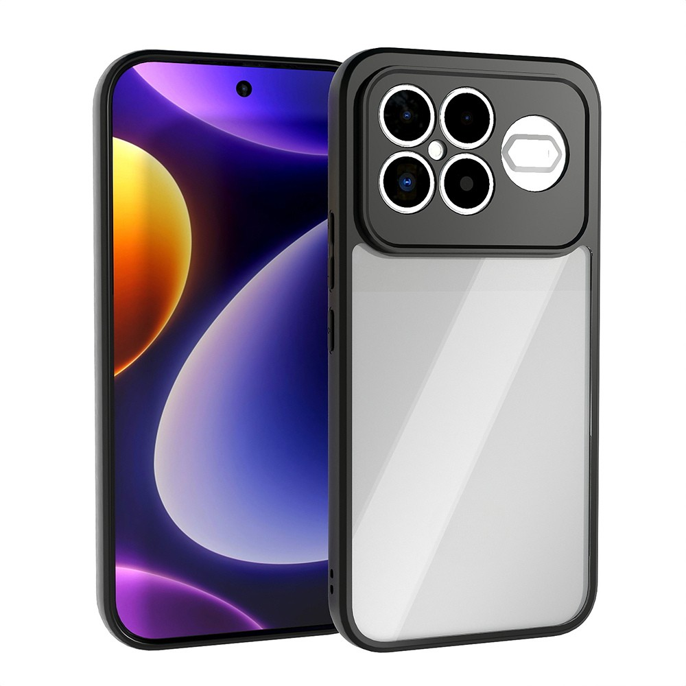 GPACK Xiaomi Poco F8 Ultra Uyumlu Roll Silikon Telefon Kılıfı Siyah
