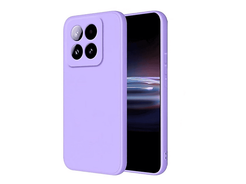 GPACK Xiaomi 15T Uyumlu First Silikon Telefon Kılıfı Lila
