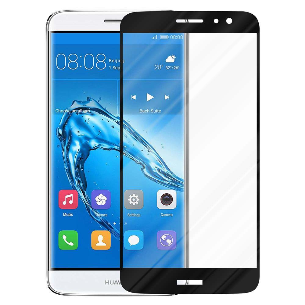 Uno smartphone con una protezione per lo schermo posizionata sul display.