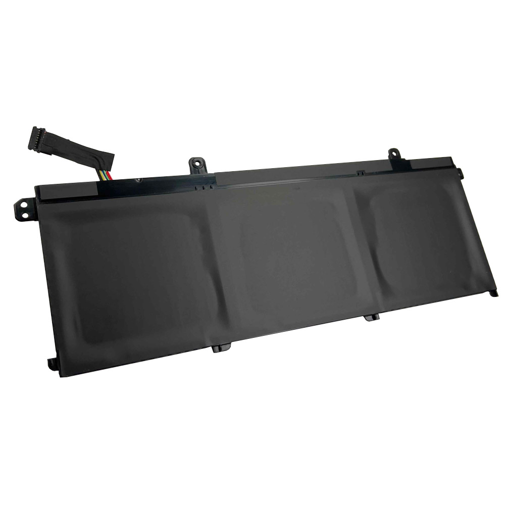 Czarny akumulator do laptopa z kablami.