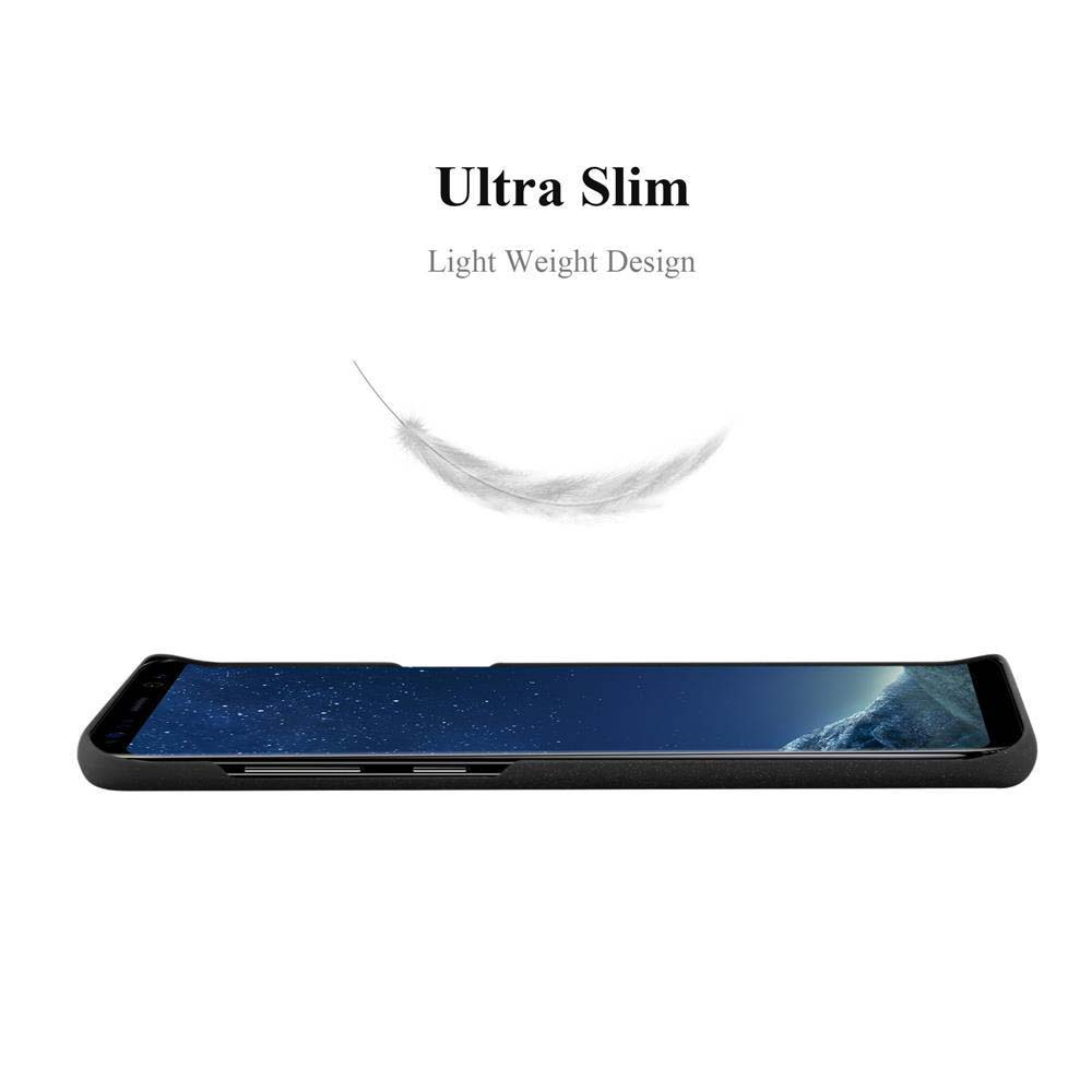 Telefono ultra sottile con icona di piuma e testo "Ultra Slim".