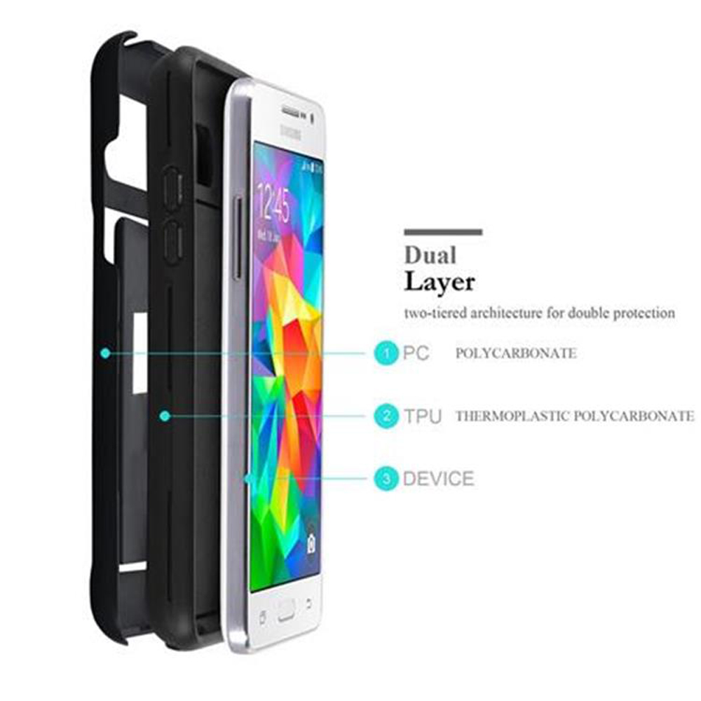 Funda de teléfono de doble capa con PC y TPU.