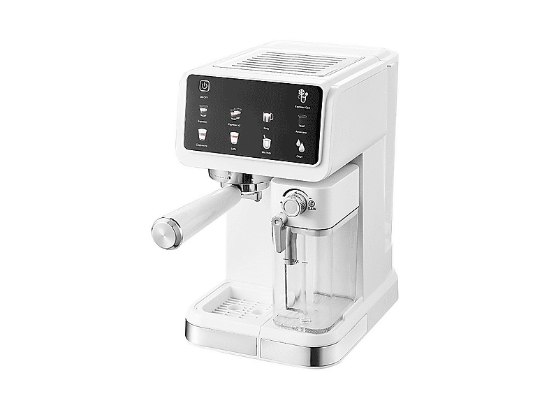 OOKURA Auto-Milchsystem LCD Espressomaschine Weiß