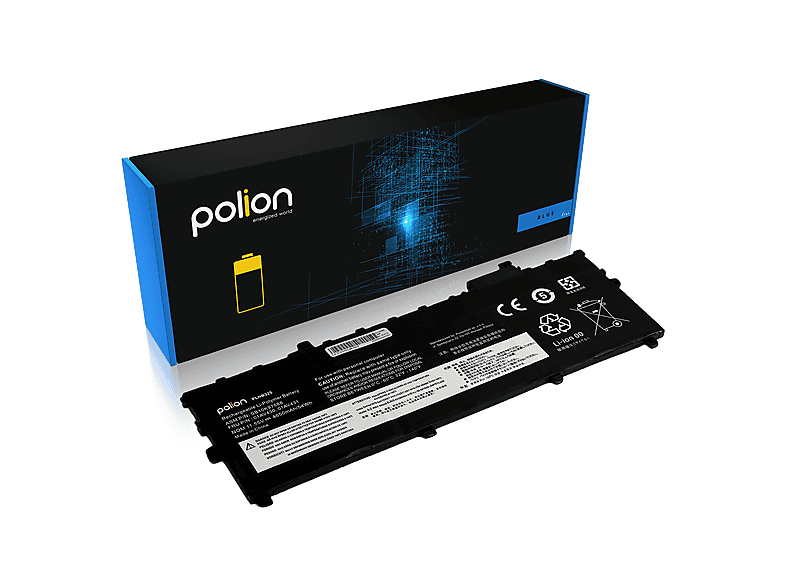 Bateria do laptopa POLION LENOVO 01AV430 SB10K97588 X1 Carbon 4650mAh ...
