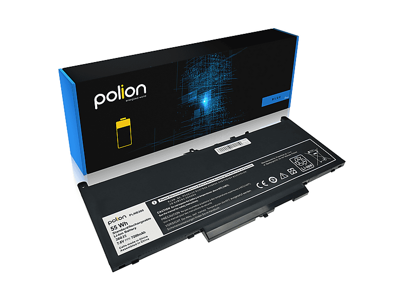 Bateria do laptopa POLION DELL J60J5 Latitude E7260 E7270 E7470 7200mAh ...