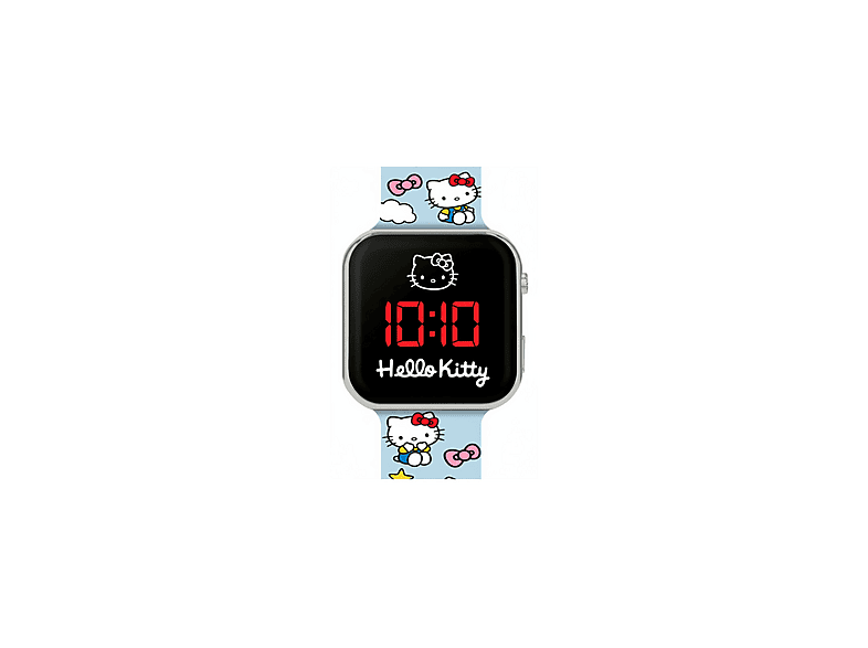 DISNEY Hello Kitty -Uhr mit Bedrucktem Armband Smart Watch Silicone, Multicolor