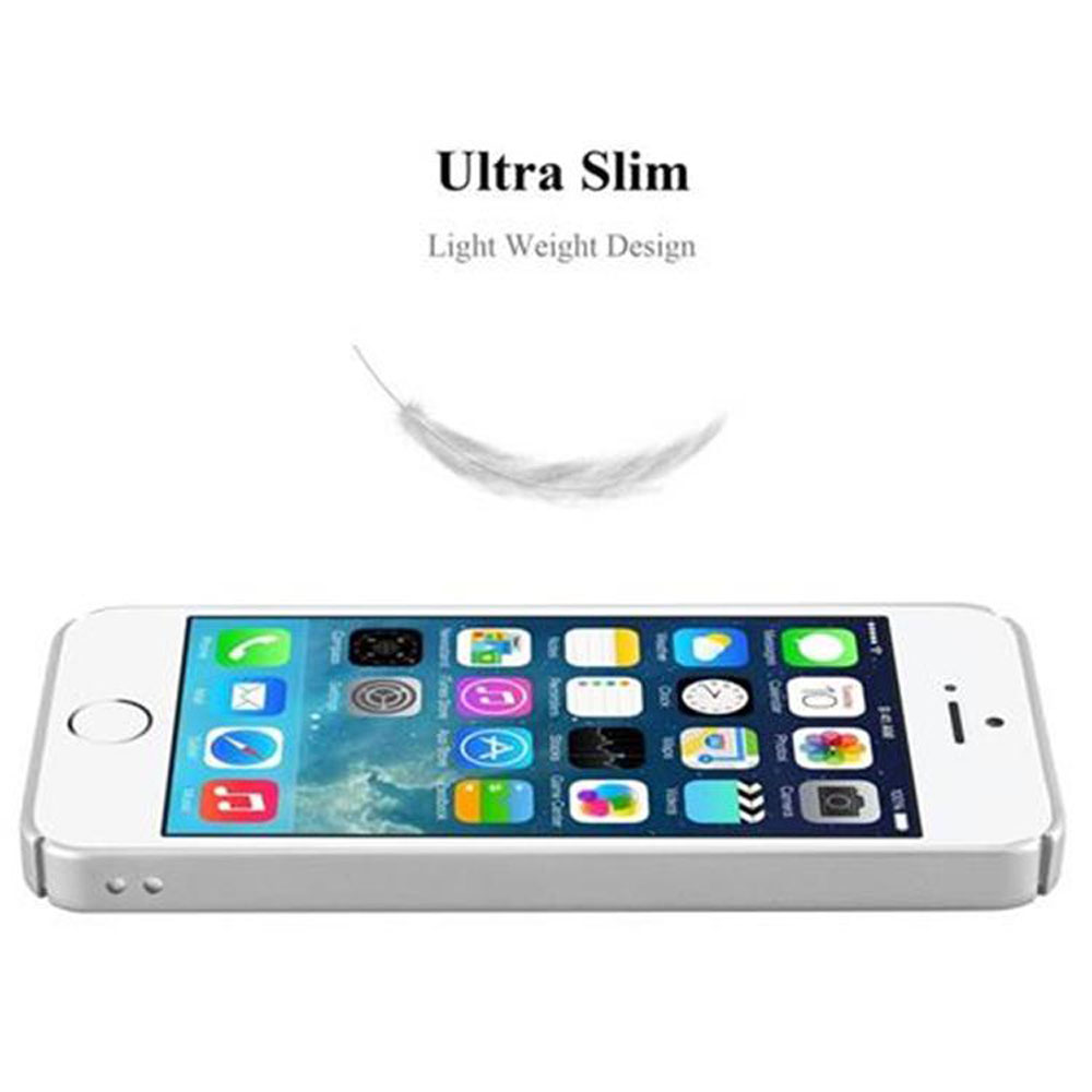 Ein schlankes, leichtes iPhone mit vielen App-Symbolen auf dem Bildschirm.
