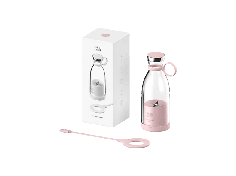 PIILI Şarjlı Kolay Taşınabilir 50 W Blender Pembe