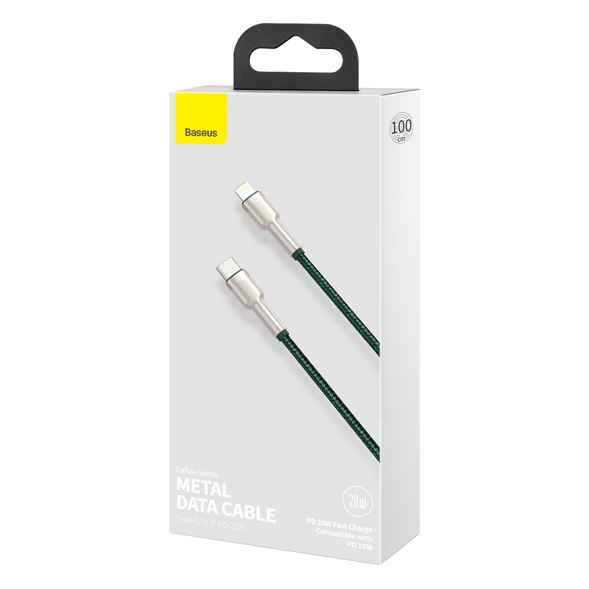 Cavo di ricarica Baseus: da Type-C a Lightning, 100cm, 20W.