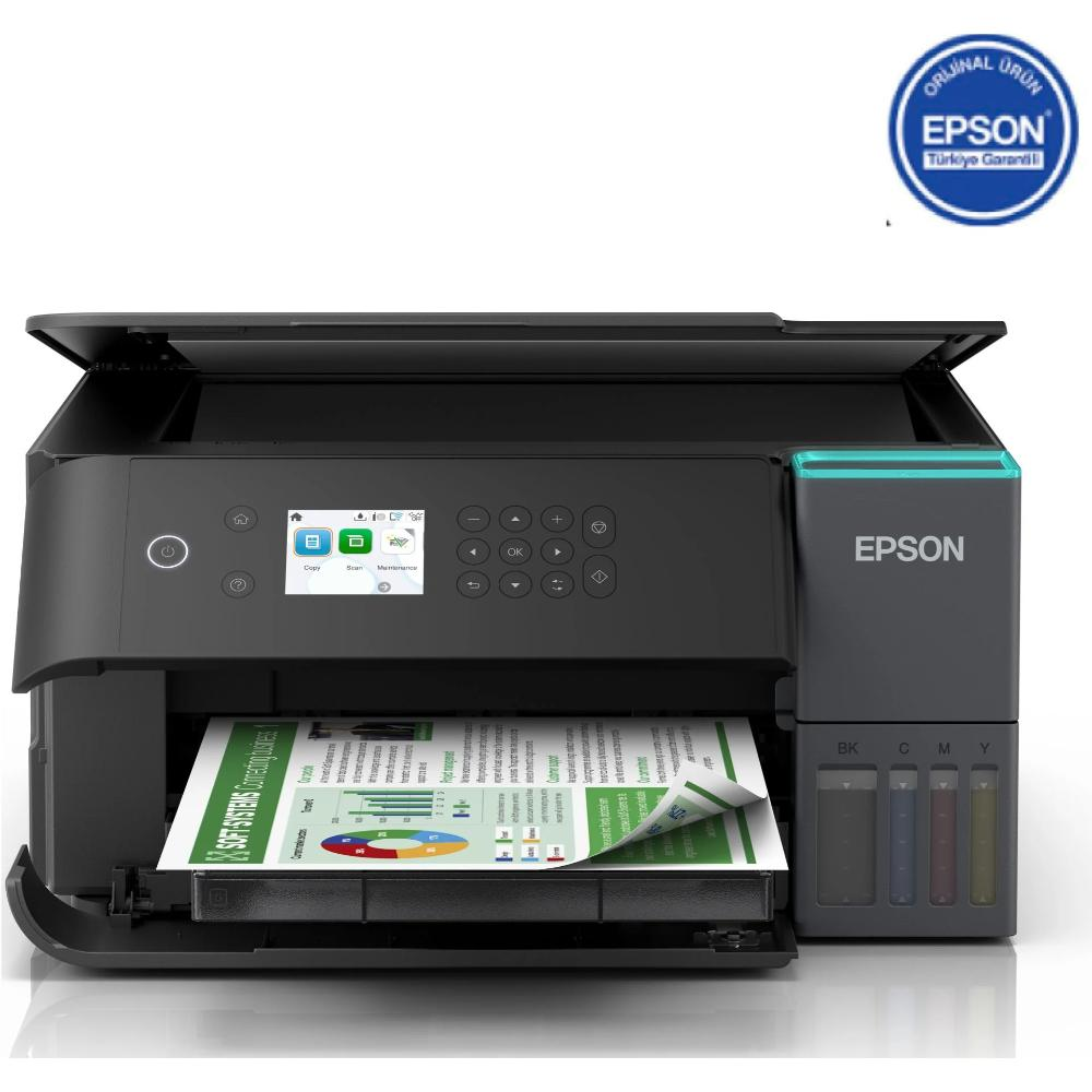 EPSON EcoTank L6360 Wi-Fi+Tarayıcı+Fotokopi+Dubleks Çok Fonksiyonlu Tanklı Yazıcı