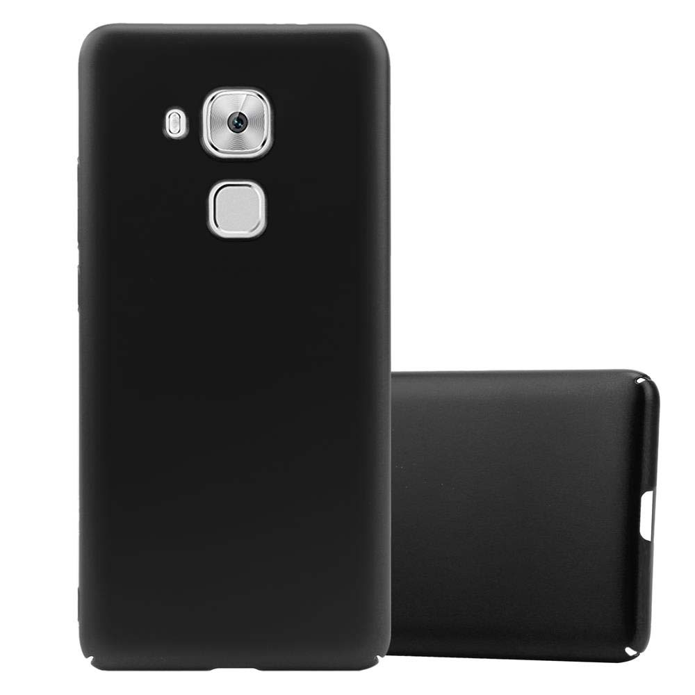 Due custodie nere per telefono, una verticale con fotocamera, l'altra orizzontale accanto.