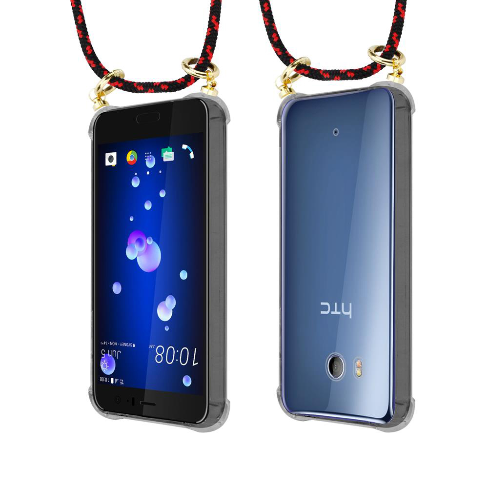 Zwei Smartphones nebeneinander, Front- und Rückansicht. Eines zeigt den Bildschirm, das andere die Rückseite.