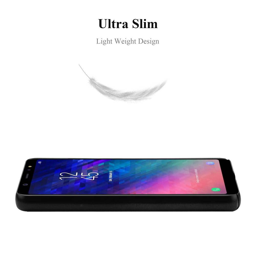 Ein schlankes, leichtes Smartphone mit einem Farbverlauf-Display und dem Text 'Ultra Slim'.