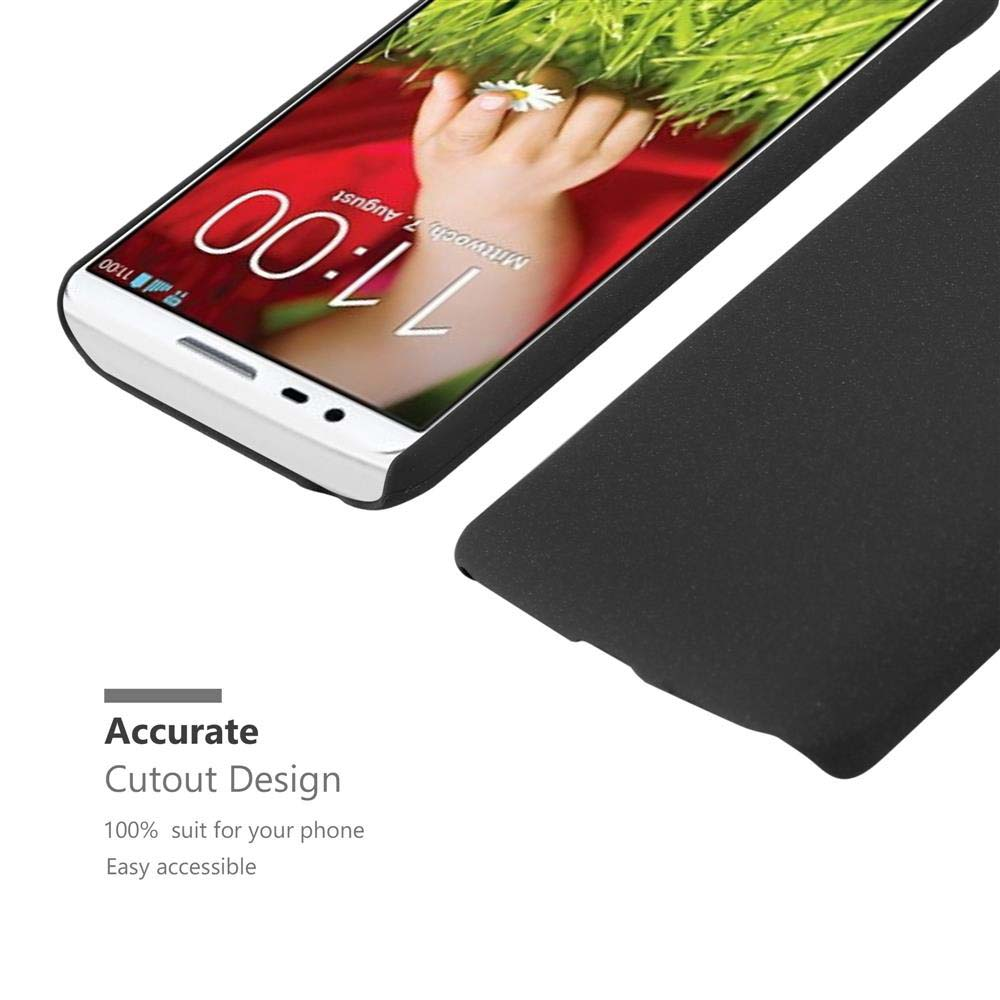 Una custodia nera per telefono accanto a uno smartphone che mostra le 11:00.