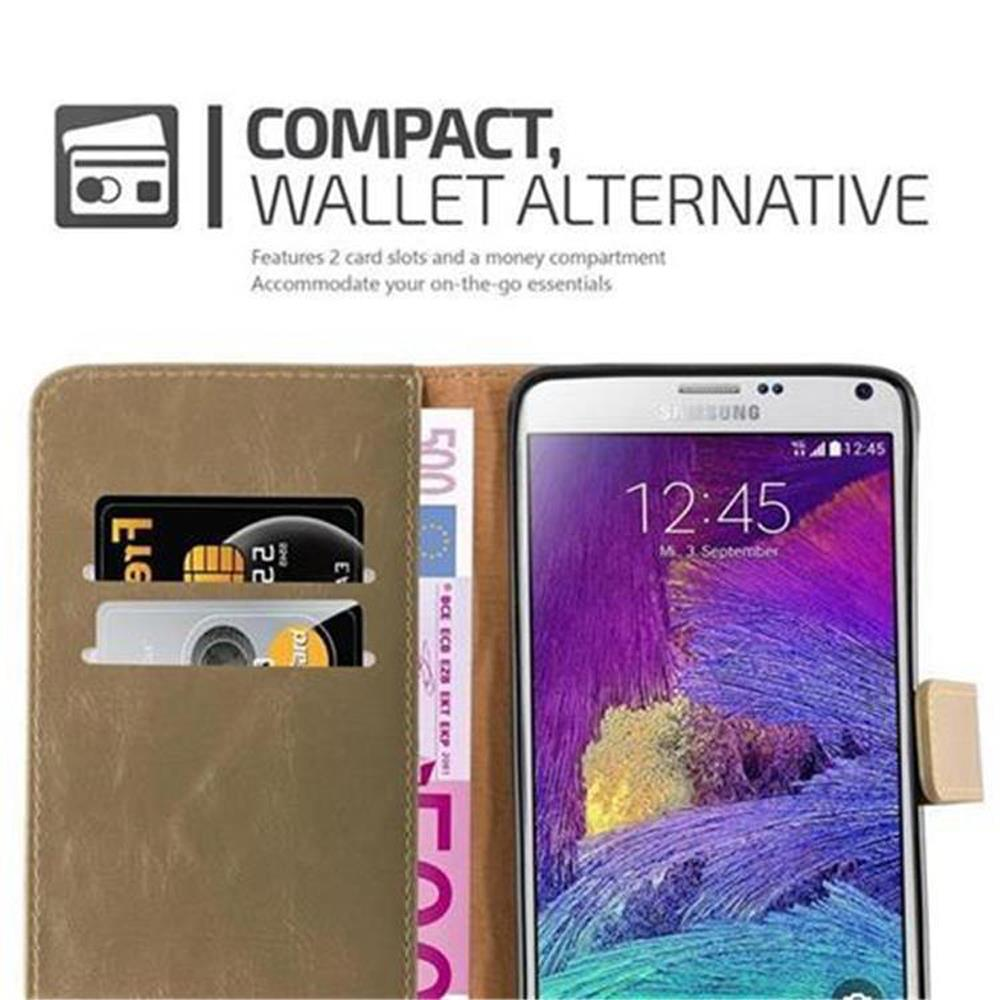 Portafoglio marrone con fessure per carte e telefono. Include banconota da 500 euro.