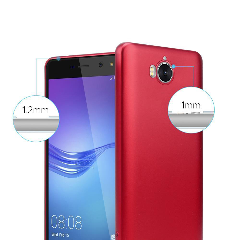 Rotes Handy mit 1,2mm und 1mm Dicke angegeben.