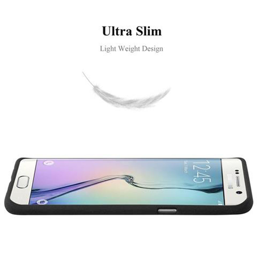 Uno smartphone sottile con un'icona di piuma e testo "Ultra Slim".