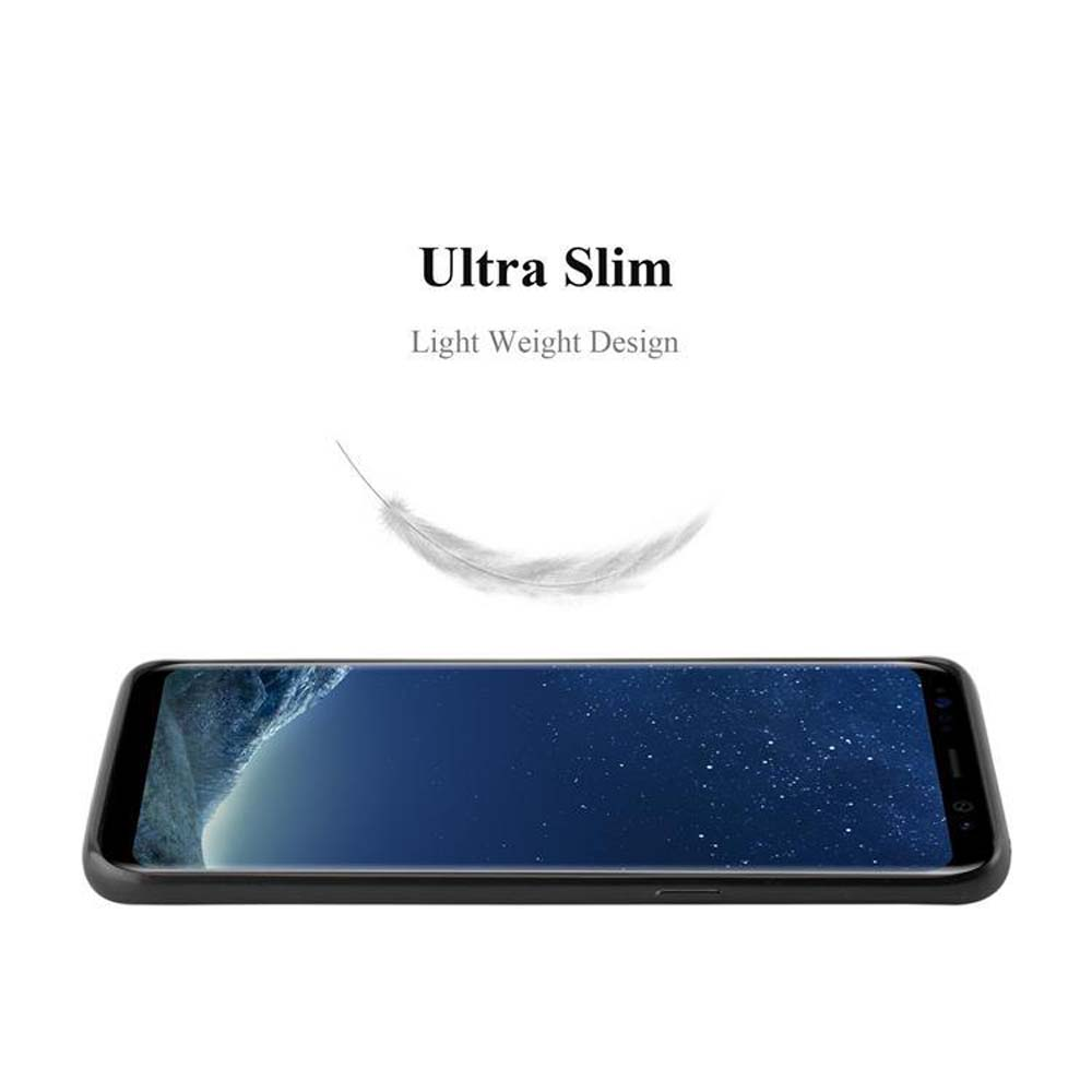 Schlankes Smartphone mit Feder, das "Ultra Slim" und "Light Weight Design" anzeigt.