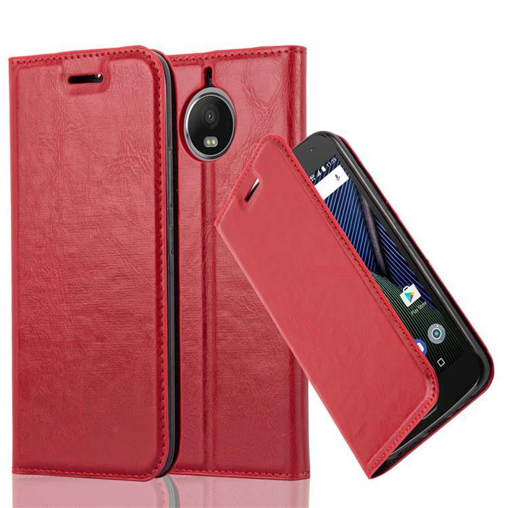 Fansipro Custodia a portafoglio per cellulare MOTOROLA MOTO G5S PLUS, Premium PU pelle Slim Fit Cover per MOTO G5S PLUS, 1 Slot per schede, Handy, Dorato