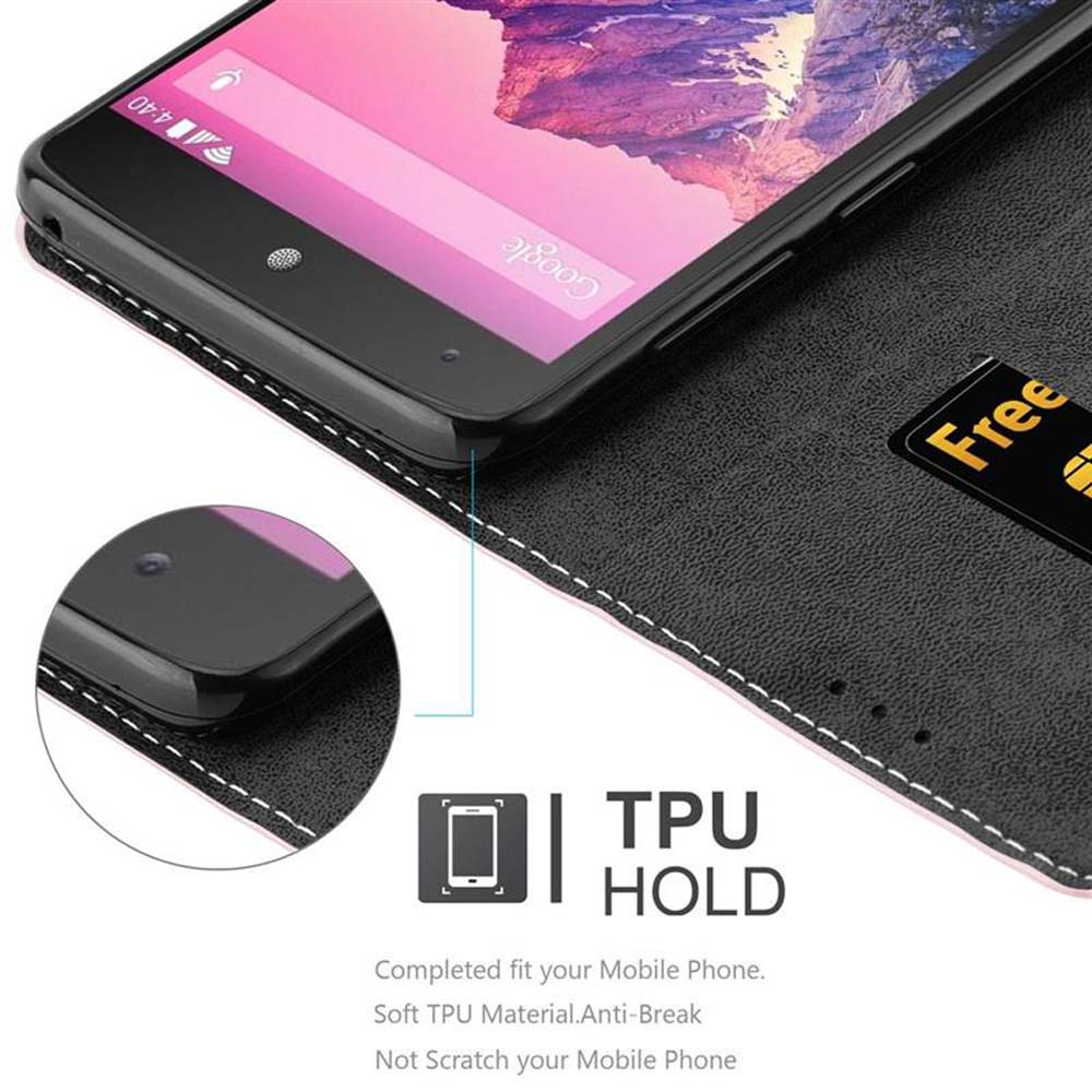 Funda negra para teléfono con tarjeta "Free". Soporte TPU.