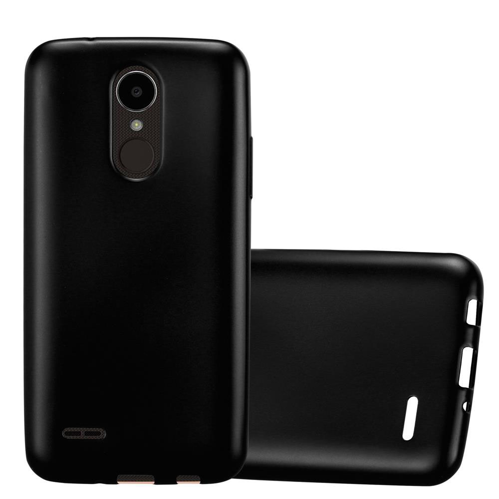 Dos fundas de teléfono negras una al lado de la otra.