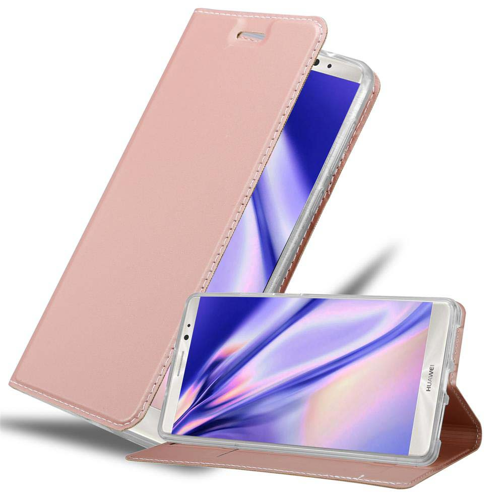 Una funda de teléfono rosa con un inserto transparente que muestra un teléfono.