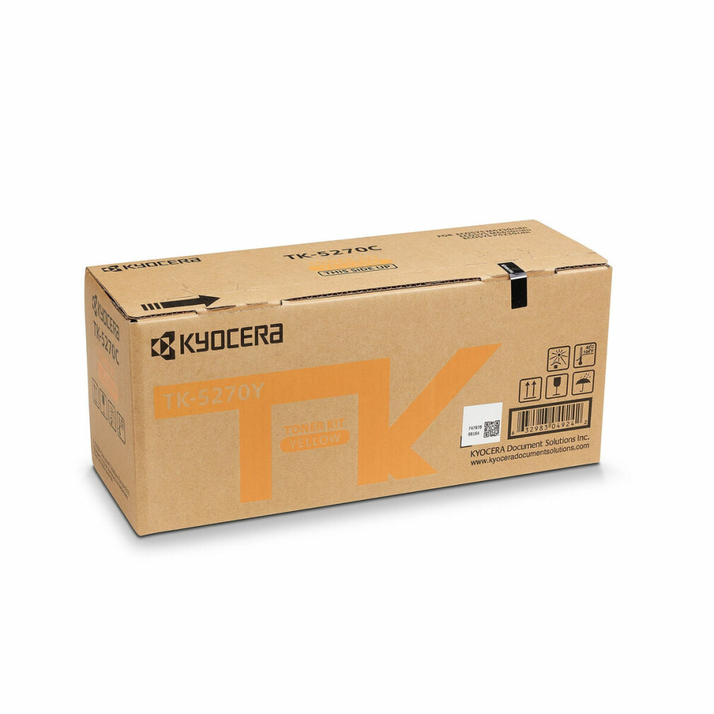 Kyocera TK-5270Y gele tonerkit in kartonnen doos.