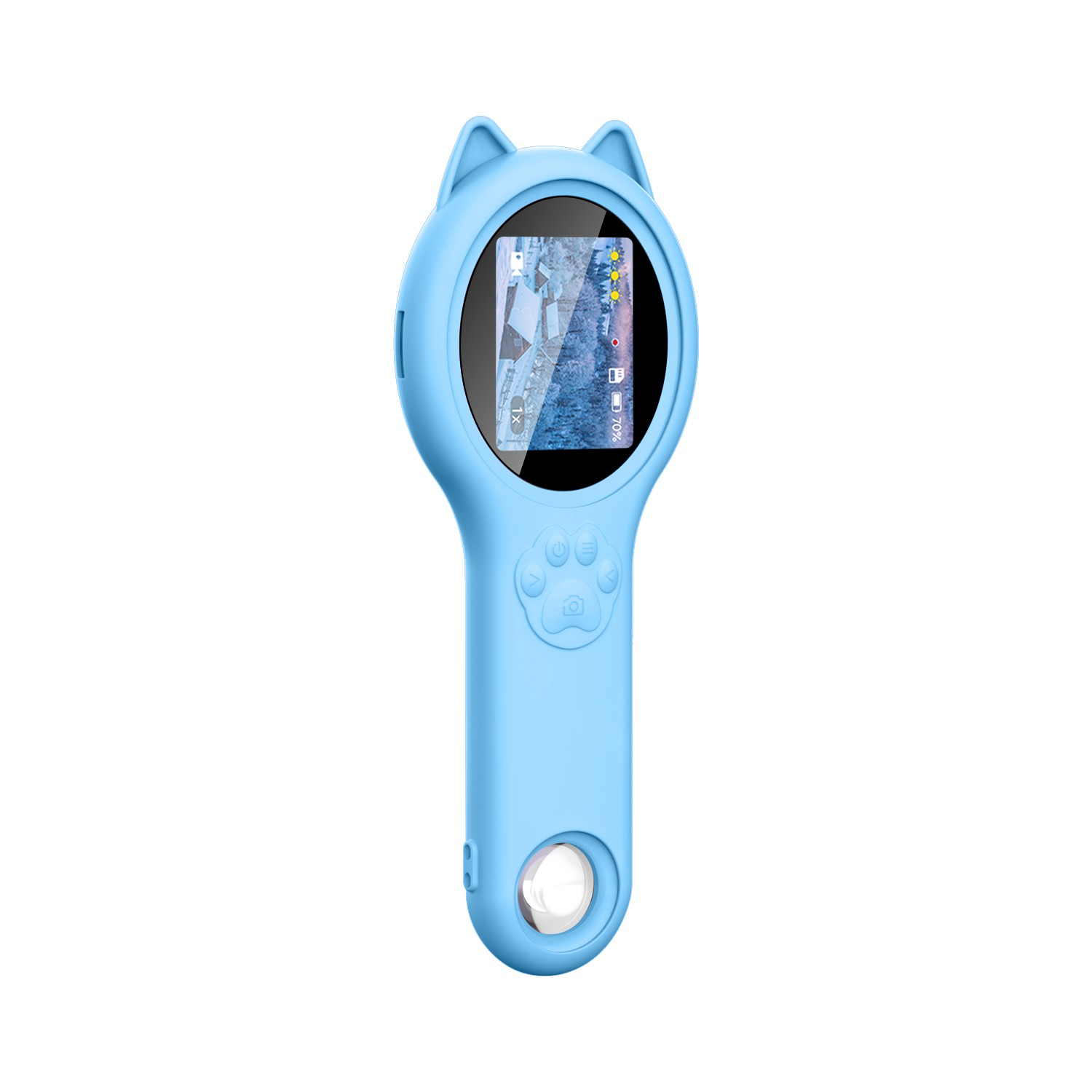 PIILI Çocuklar için Mini Cep Mikroskobu
