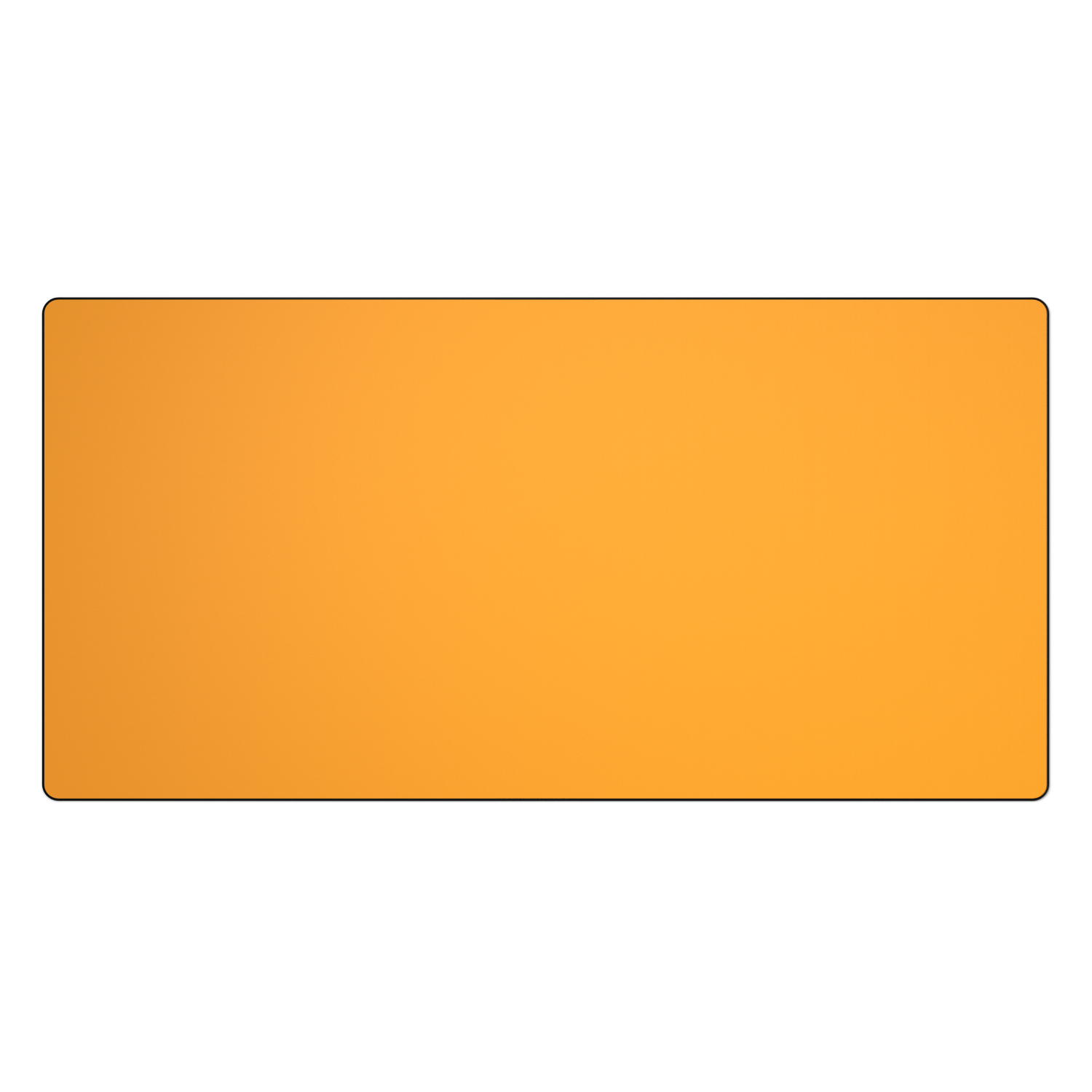 Un objeto rectangular en naranja con bordes negros.