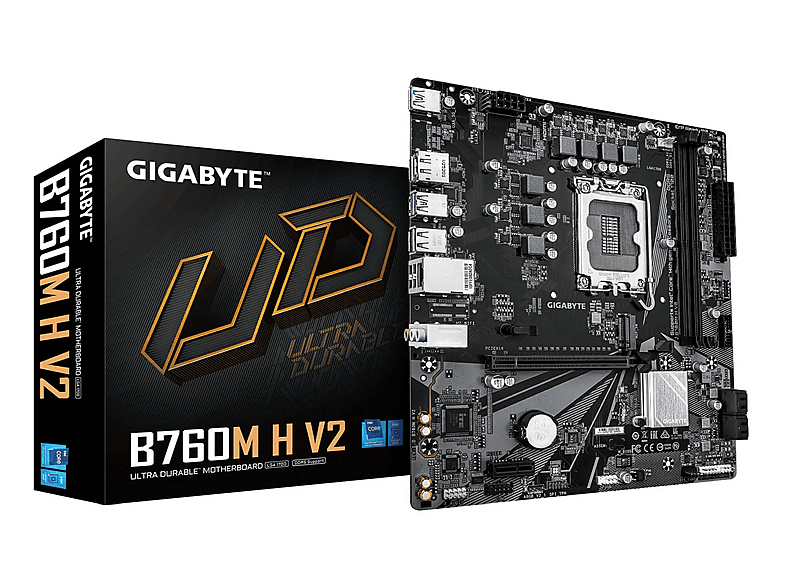 Gigabyte Intel LGA1700 MATX B760M H V2 Anakart