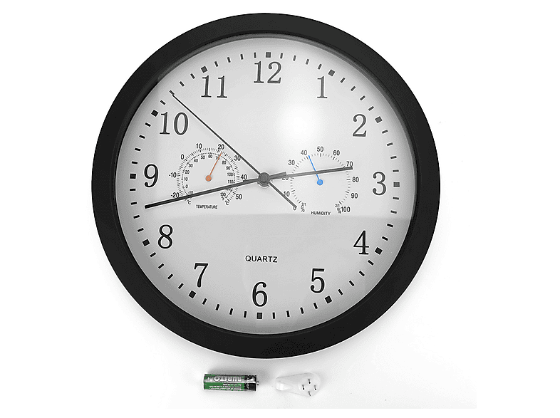 Hama Orologio Da Parete Radiocomandato In Stile Orologio Da Stazione Ferroviaria Impostazione Automatica Dell Ora 30 Cm Di Diametro Colore Argent 92957609