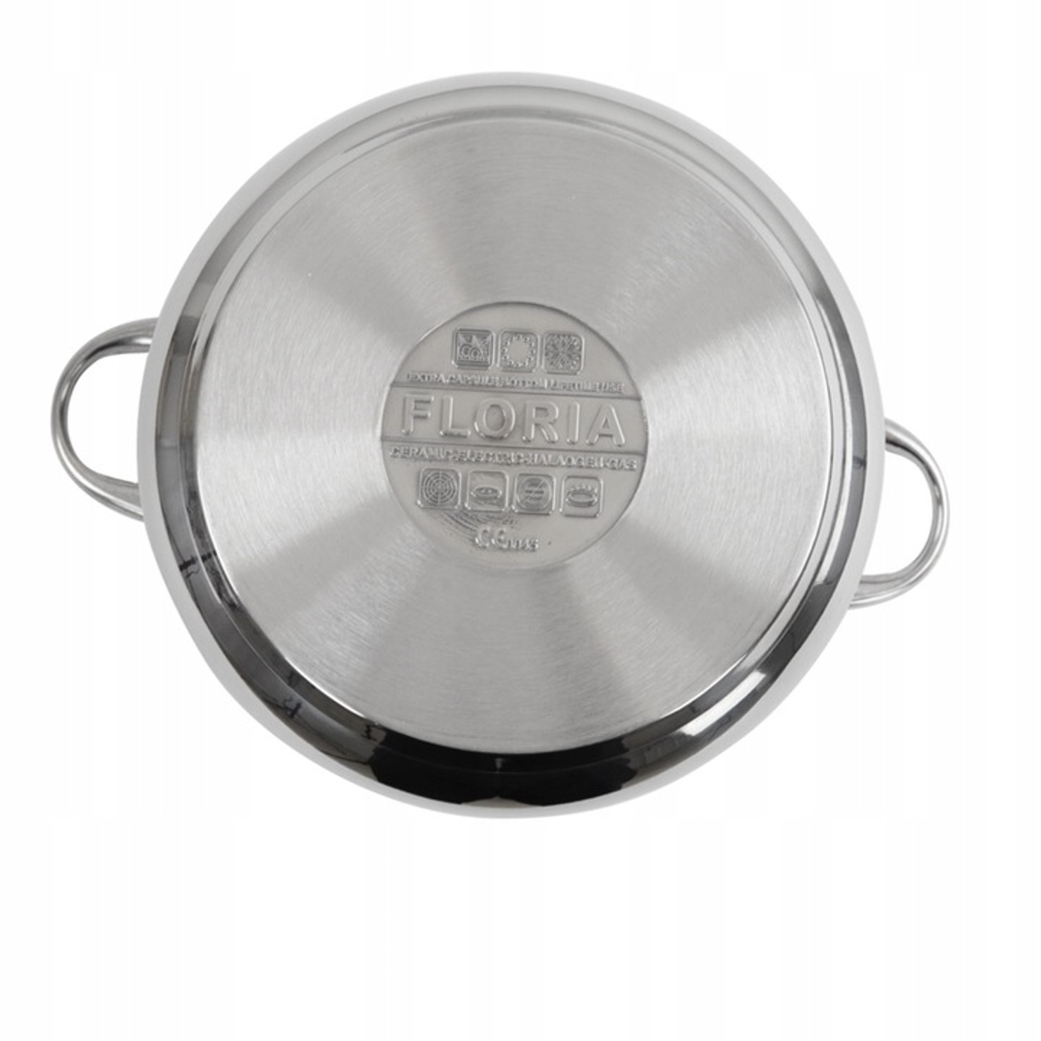 Spód garnka z uchwytami, marka Floria.
