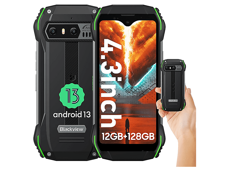 BLACKVIEW N6000 SE 128 GB Grün Dual SIM