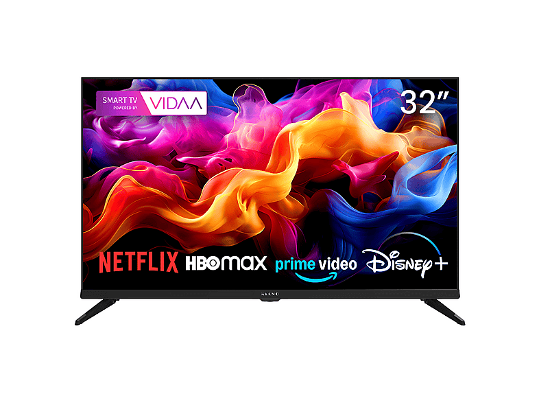 KIANO Elegance 32 Vidaa LED TV 32" (Flat, 32 Zoll / 81 cm, HD-ready, SMART TV)