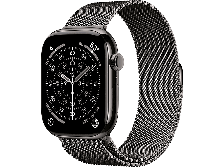 APPLE Watch Series 11 Smartwatch Titan Edelstahl, S/M, Titan | MediaMarkt