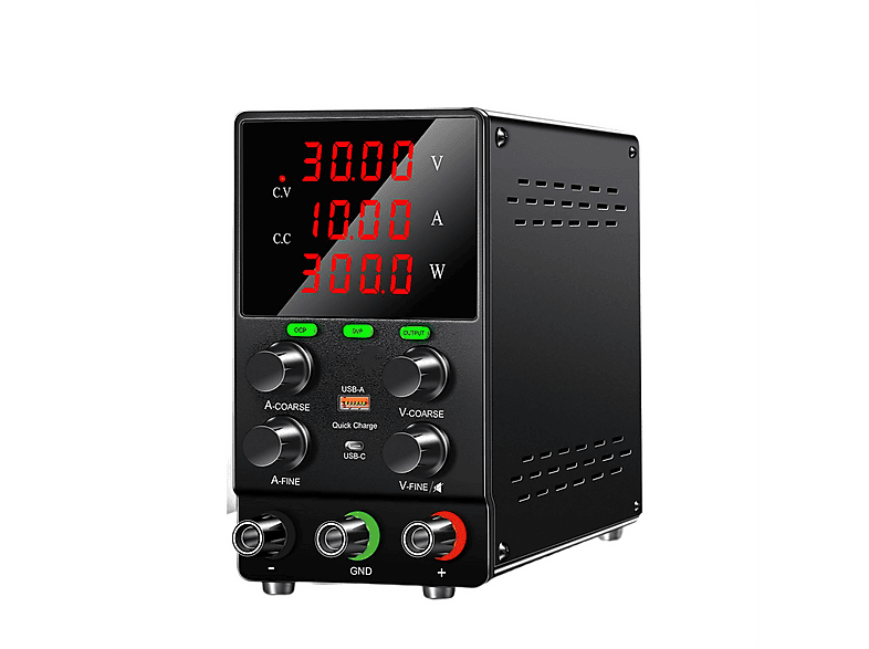 KITTECH 0–30V/10A,Präzisions-Encoder, OCP/OVP Power Station